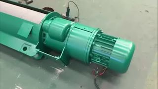 Assembly of 5t rear-drive electric wire rope hoist with 72m lifting height