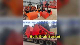 Heavy Duty Crane Grab Bucket Bulk Material Handling