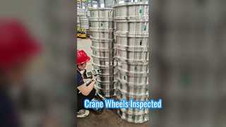 Accompany the customer for pre-delivery quality inspection of wheels