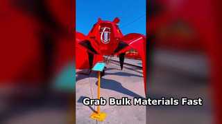 Hydraulic Multi-tine Grapple/Orange Peel Grab
