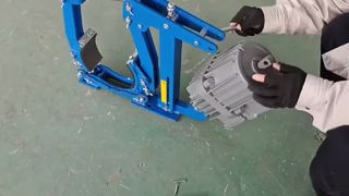 Installation of customer-customized hydraulic brake for export to South Africa