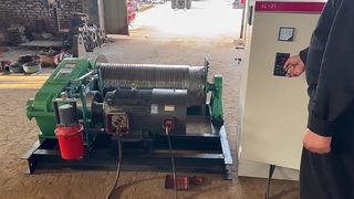 Fabriekstestvideo van de hijslier vóór verzending