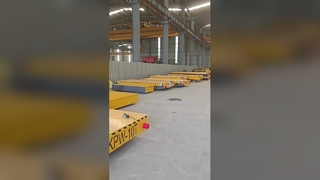 Electric Rail Flat Cart for Warehouse & Workshop