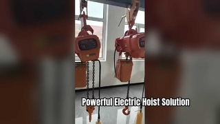 Heavy Duty Electric Chain Hoist | 380V Lifting Equipment