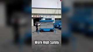 Mobile Scissor Lift Platform - Hydraulic Aerial Work Platform for Maintenance